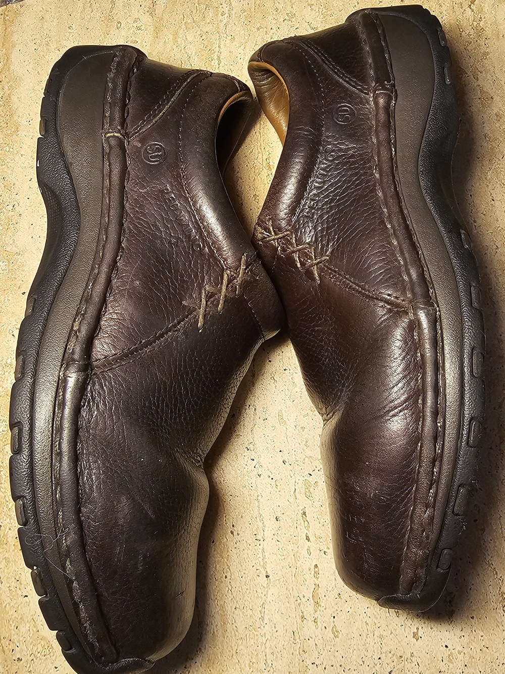 Red Wing Shoes #2322 Brown Leather Slip-On Womens 7.5 Aluminum Toe SD
